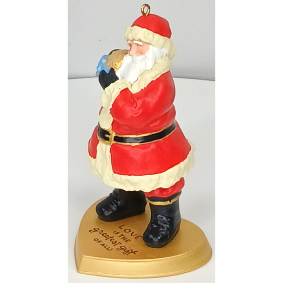 Hallmark Ornament Santa Claus 2011 Gift Of Love Heart Keepsake Collectible - Picture 10 of 12